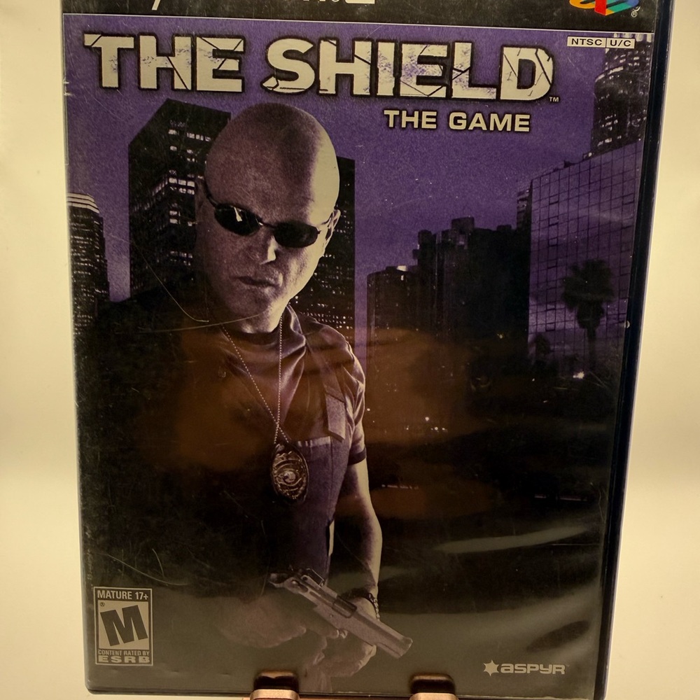 SPY The Shield: The Game for PlayStation 2 - Black